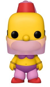 belly dancer homer funko
