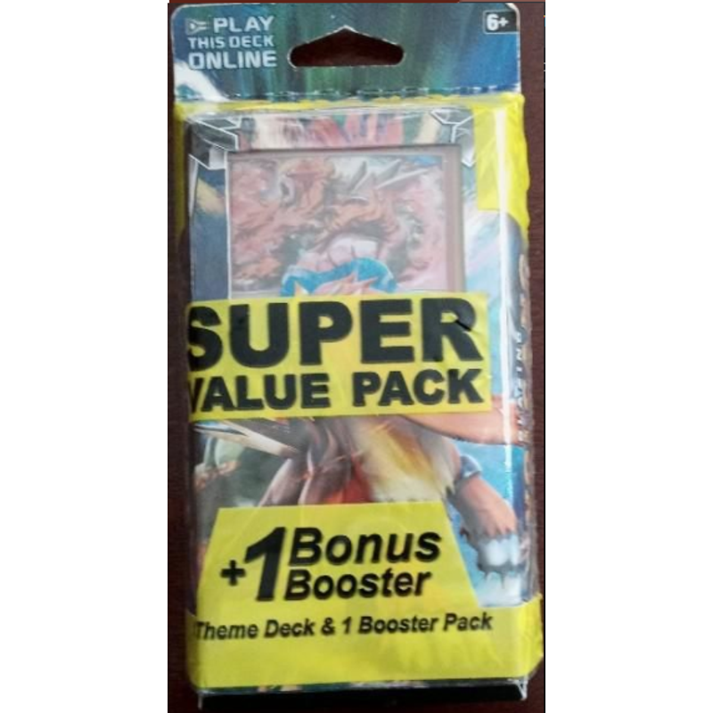 Blazing Volcano Theme Deck Super Value pack