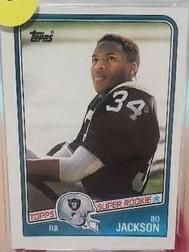 Verified Bo Jackson 1988 Topps by Topps Cards Whatnot