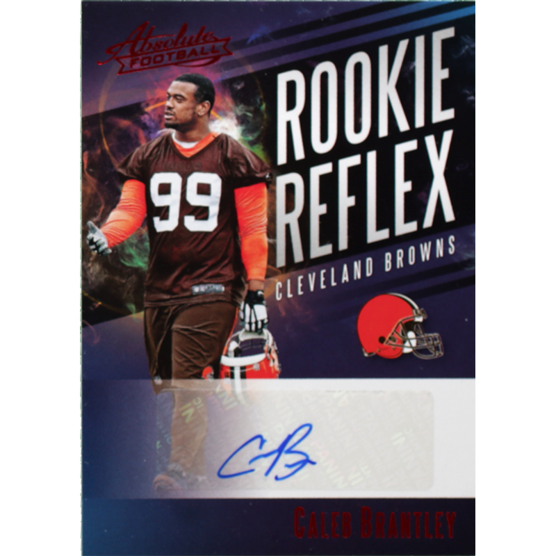 Caleb Brantley - 2017 Panini Absolute Rookie Reflex Signatures Red