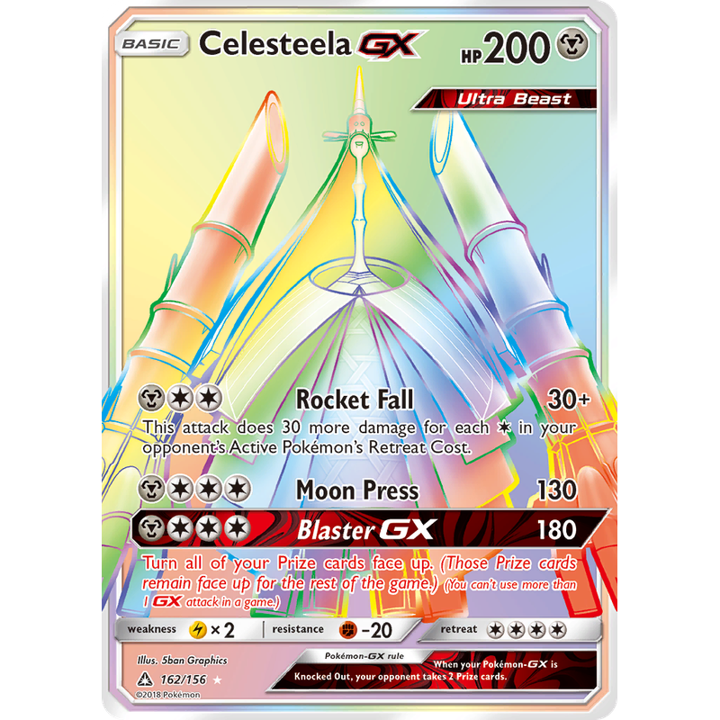 Verified Celesteela-GX - Ultra Prism by Pokemon Cards