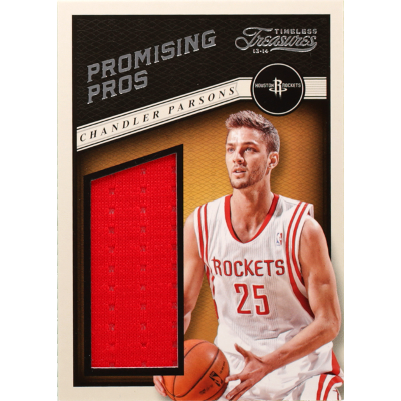 Chandler Parsons - 2013-14 Panini Timeless Treasures Promising Pros Materials