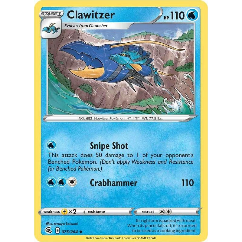 Clawitzer - Fusion Strike