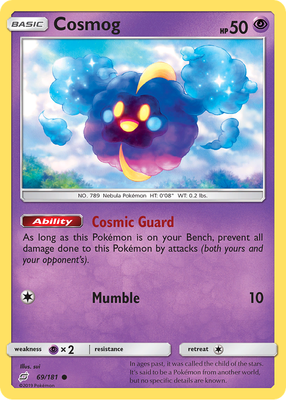 Verified Cosmog Team Up Pokemon Cards Whatnot