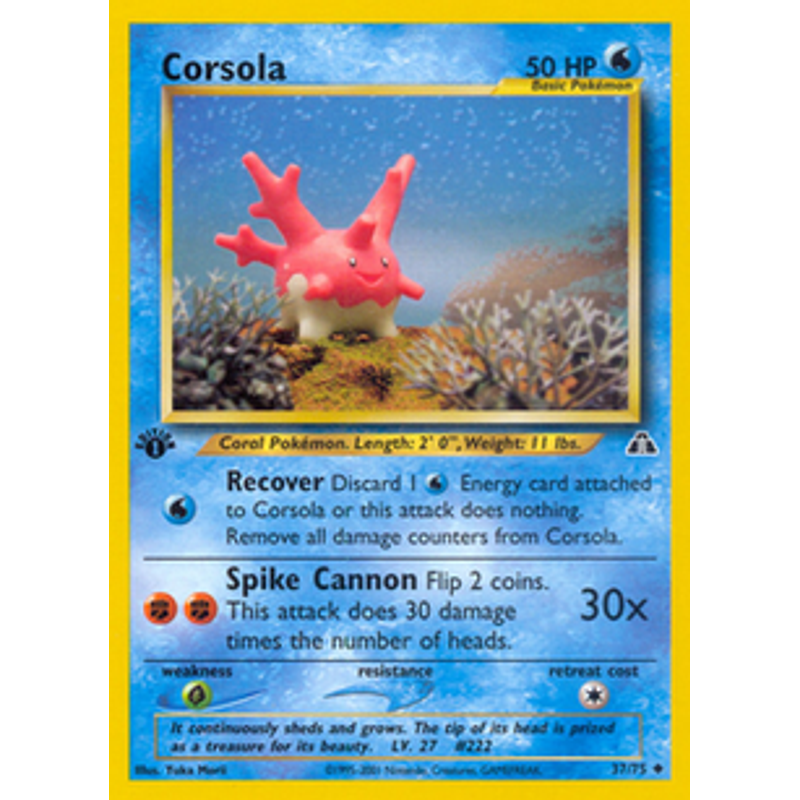 Corsola - Neo Discovery (1st edition)