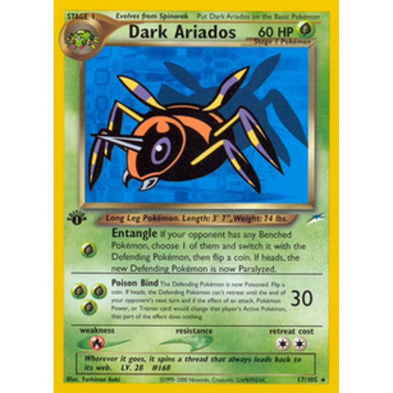 Dark Ariados - Neo Destiny (1st edition)