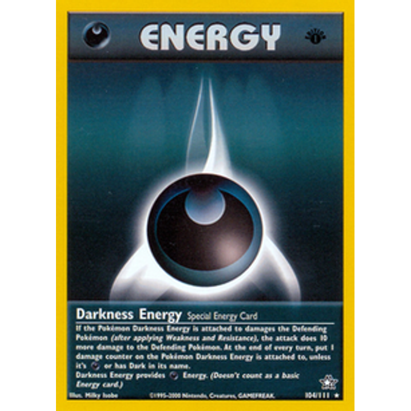 Darkness Energy - Neo Genesis (1st edition)
