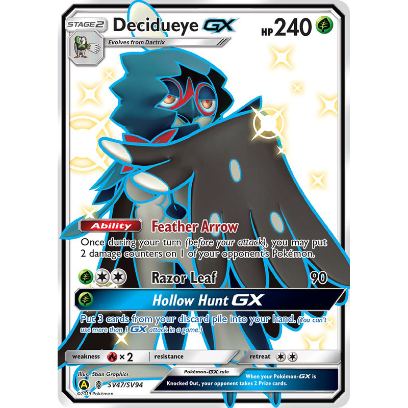 Verified Decidueye Gx Shiny Vault Pokemon Cards Whatnot