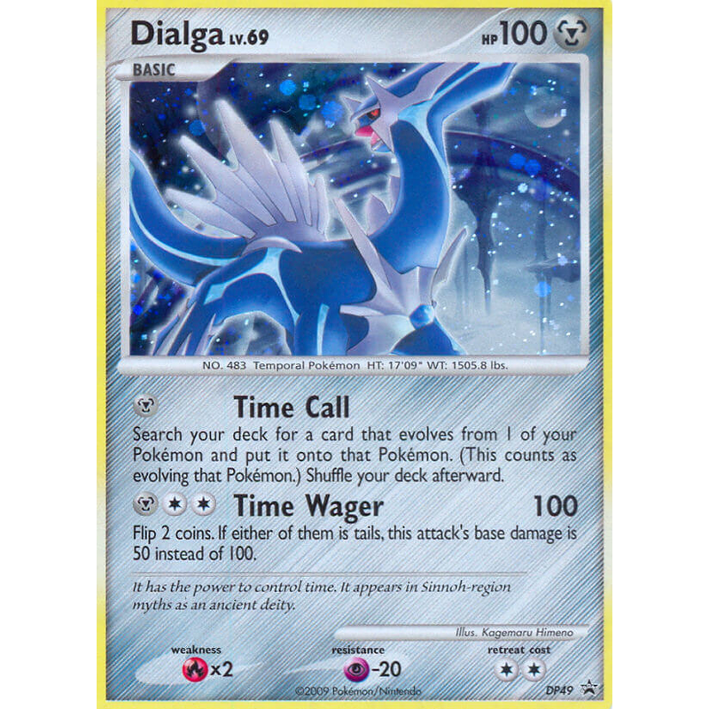 Verified Dialga Dp Black Star Promos Pokemon Cards Whatnot