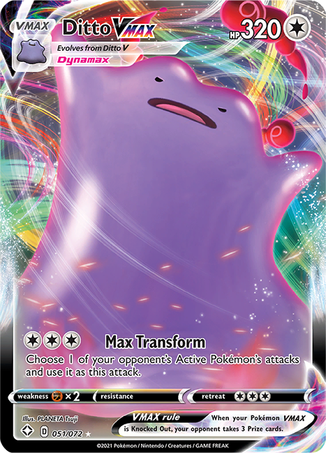 Verified Ditto Vmax Shining Fates Pokemon Cards Whatnot