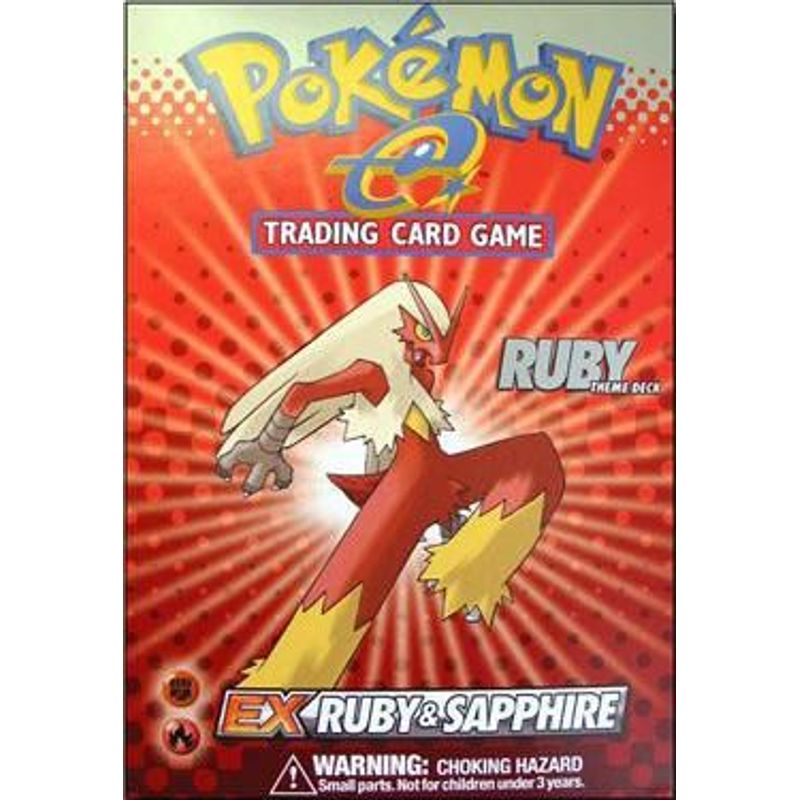Ex Ruby & Sapphire Ruby Theme Deck