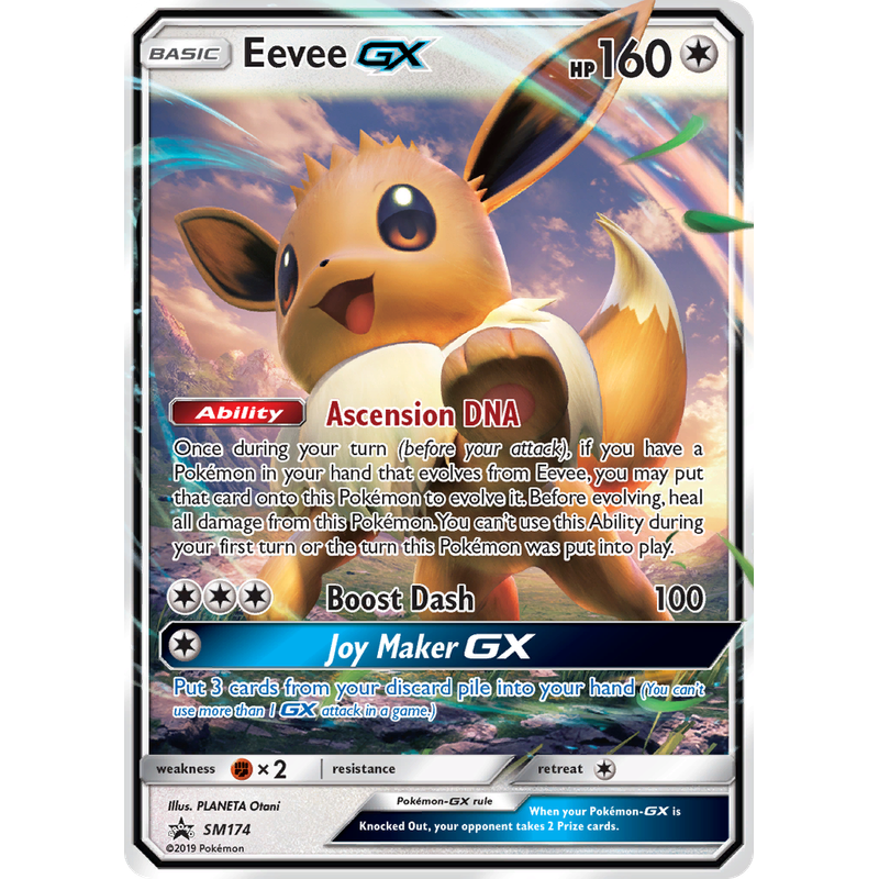 Verified Eevee-GX - SM Black Star Promos Pokemon Cards | Whatnot