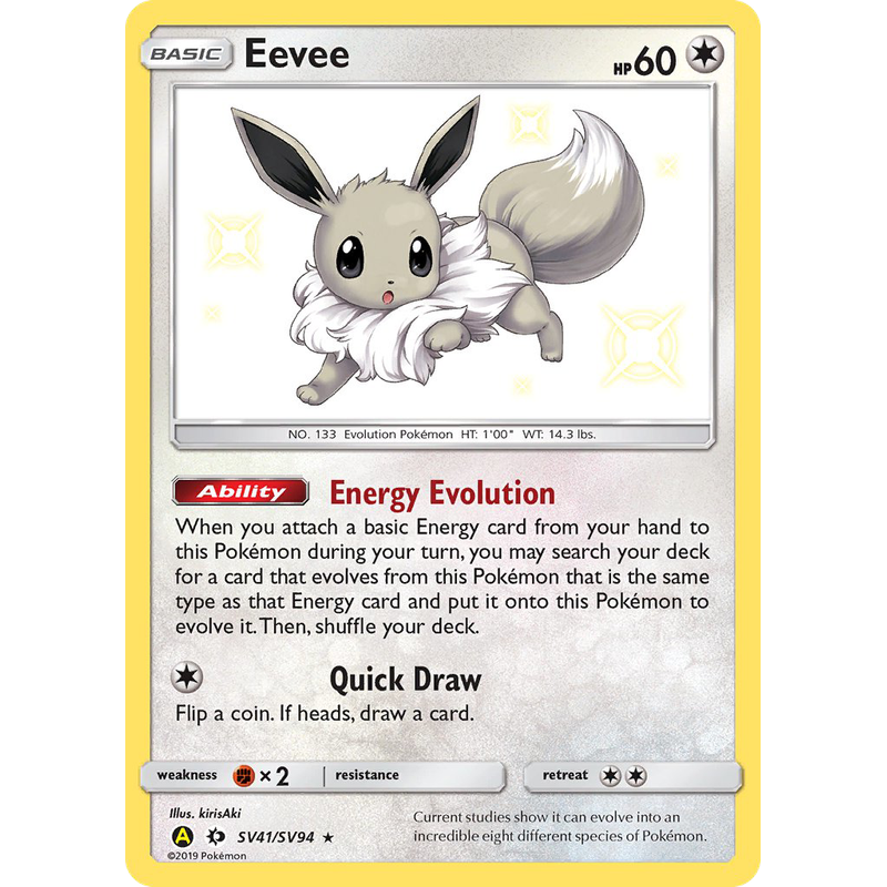 Eevee (Shiny) - SV41/SV94