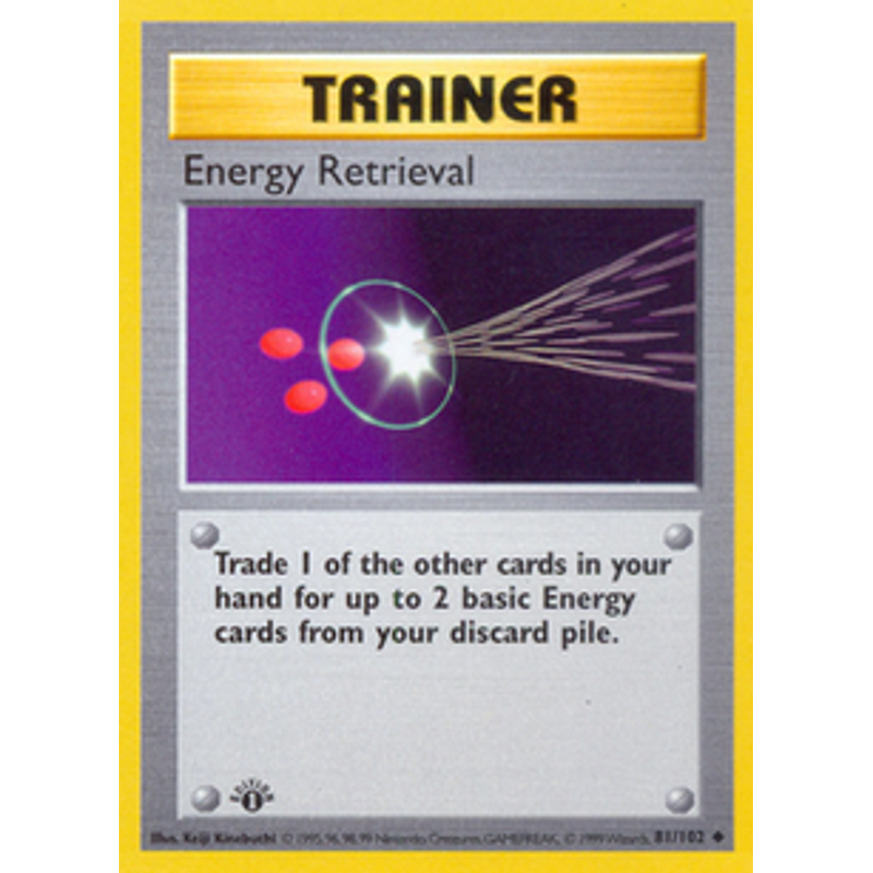 Energy Retrieval - Base Set (1st edition)