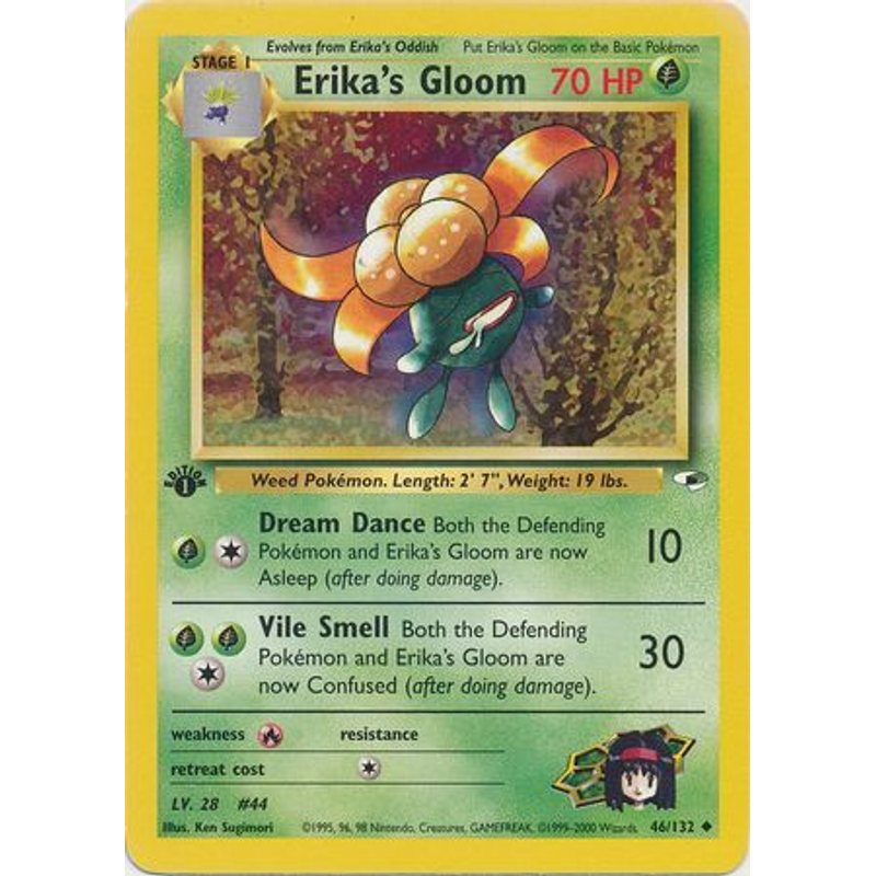Erika's Gloom (46) - Gym Heroes (1st edition)