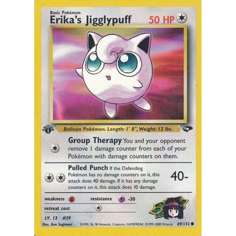 Erika's Jigglypuff - Gym Challenge (1st edition)