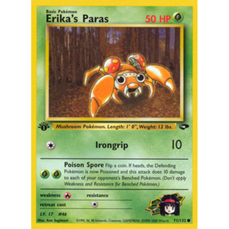 Erika's Paras - Gym Challenge (1st edition)