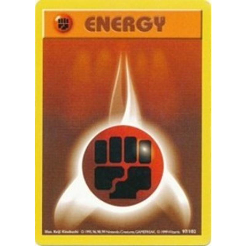 Fighting Energy - Base Set (1st edition)