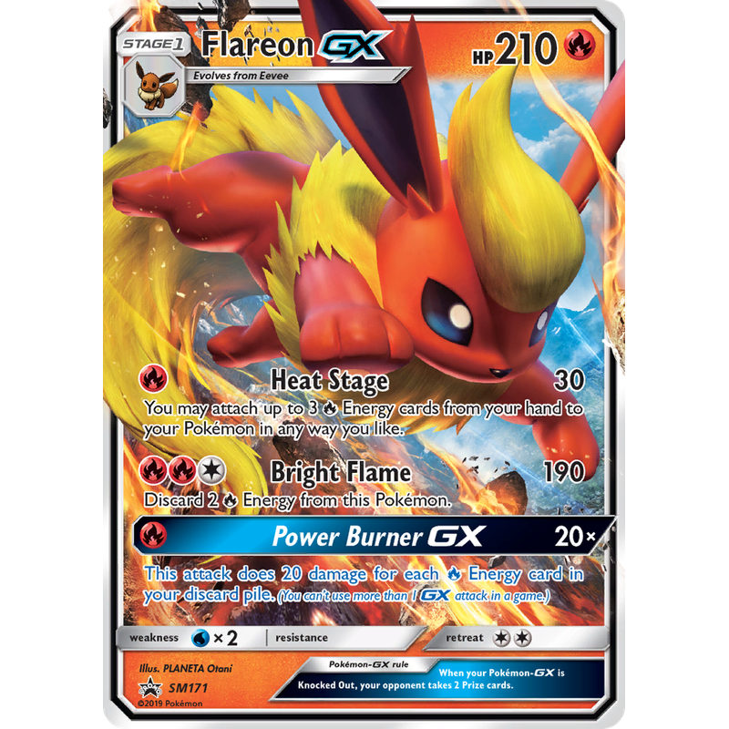 Verified Flareon-GX - SM Black Star Promos Pokemon Cards | Whatnot