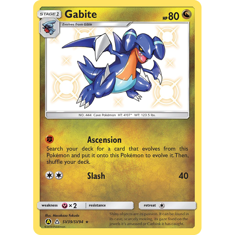 Verified Gabite Shiny Vault Pokemon Cards Whatnot