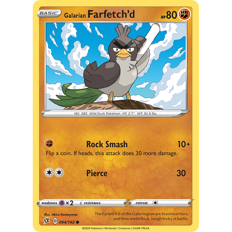 Busca: Farfetch'd  Busca de cards, produtos e preços de Pokemon