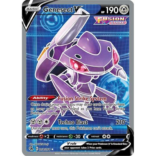 Verified Genesect V (Ultra Rare) - Fusion Strike by Pokemon Cards