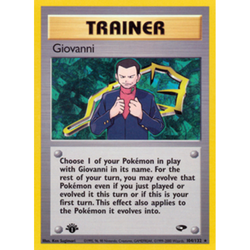 Giovanni (104) - Gym Challenge (1st edition)