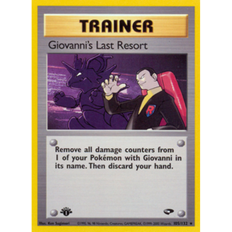 Giovanni's Last Resort - Gym Challenge (1st edition)