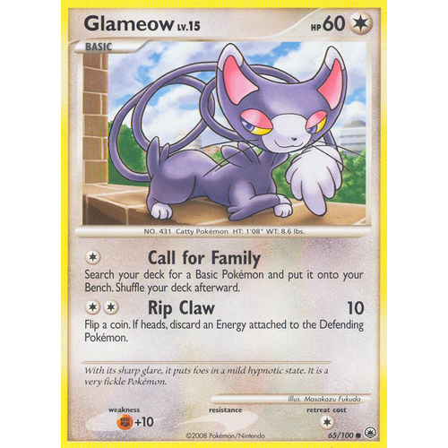 Verified Glameow - Majestic Dawn Pokemon Cards | Whatnot