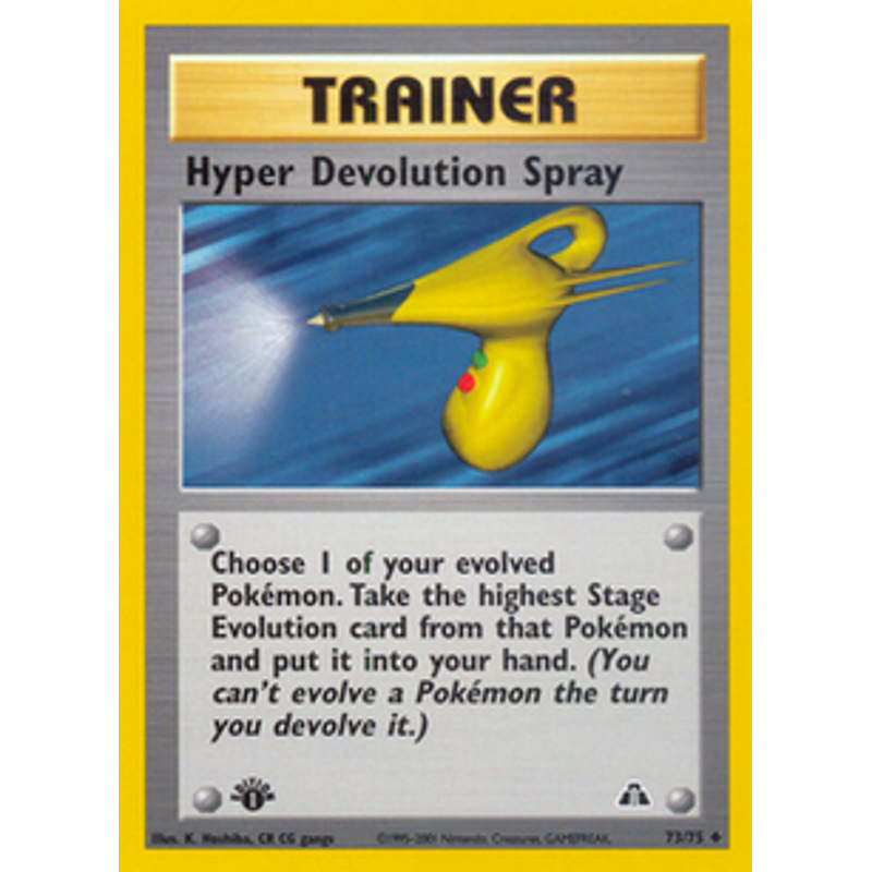 Hyper Devolution Spray - Neo Discovery (1st edition)