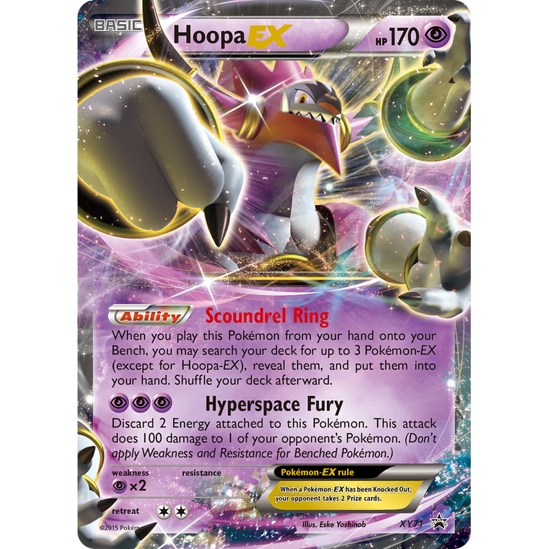 Verified Hoopa Ex Xy Black Star Promos Pokemon Cards Whatnot