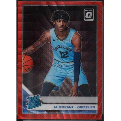 Verified Ja Morant - 2019 Panini Donruss Optic (Red Wave Prizm) Panini ...