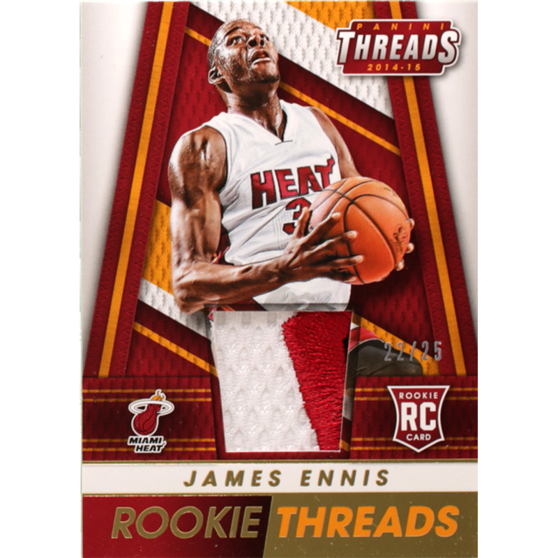 James Ennis - 2014-15 Panini Threads Rookie Threads Prime