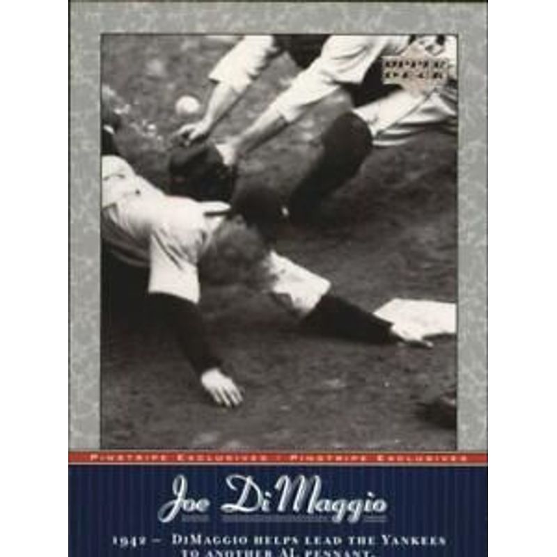 Joe DiMaggio - Upper Deck Pinstripe Exclusive