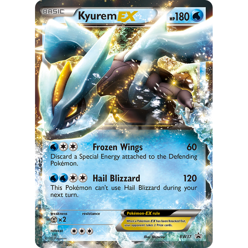 Kyurem-EX - BW Black Star Promos
