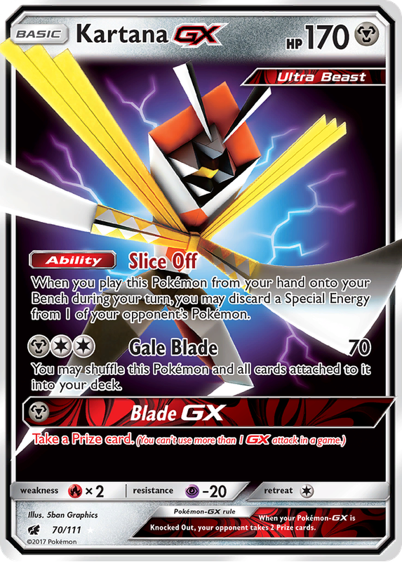 Verified Kartana-GX - Crimson Invasion by Pokemon Cards