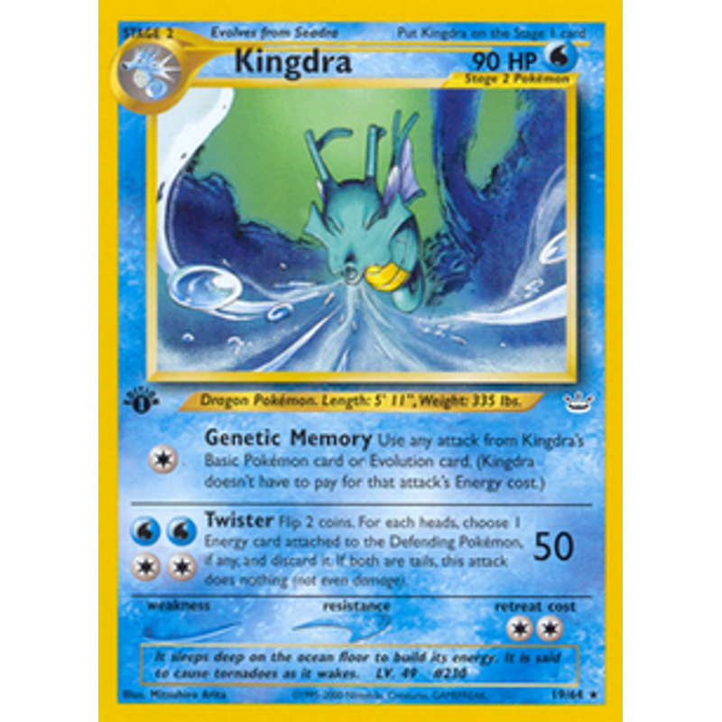 Kingdra - Neo Revelation (1st edition)