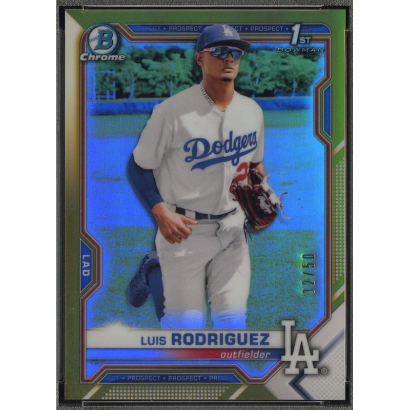 Luis Rodriguez - 2021 Topps Bowman Chrome Prospects (Gold)