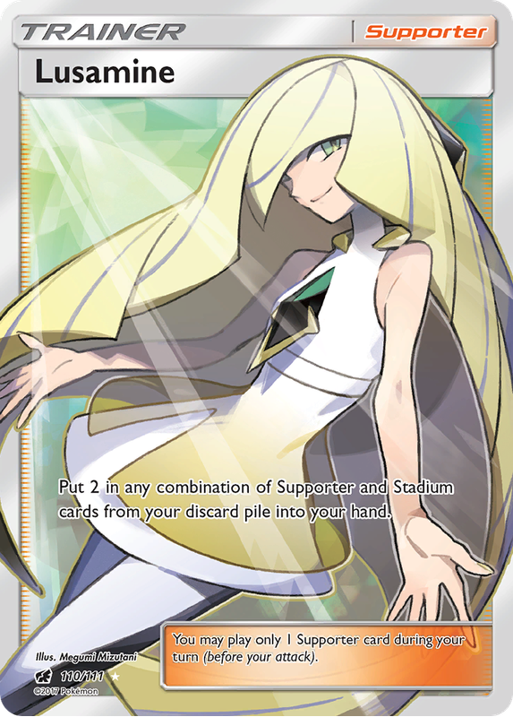 Verified Lusamine Crimson Invasion Pokemon Cards Whatnot