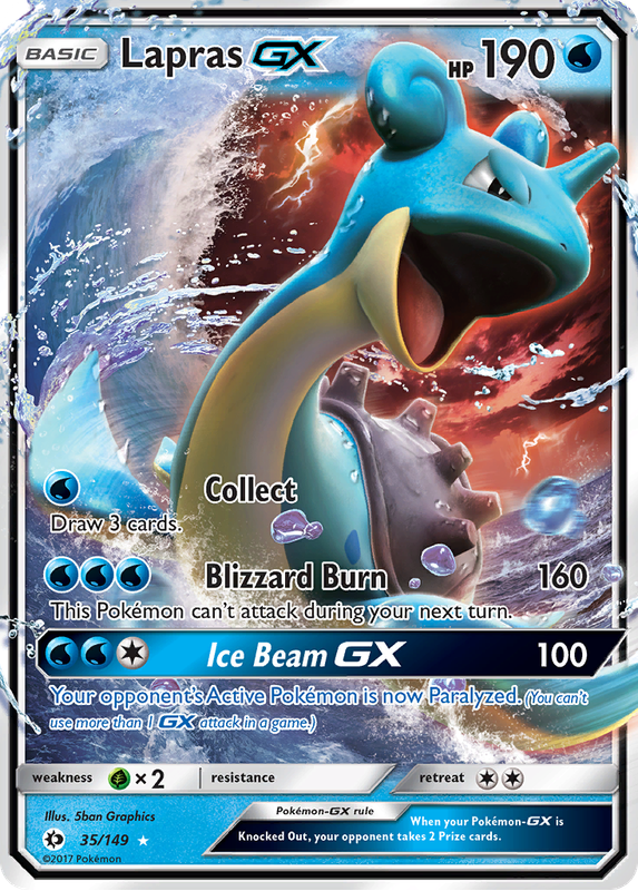 Verified Lapras Gx Sun Moon Pokemon Cards Whatnot