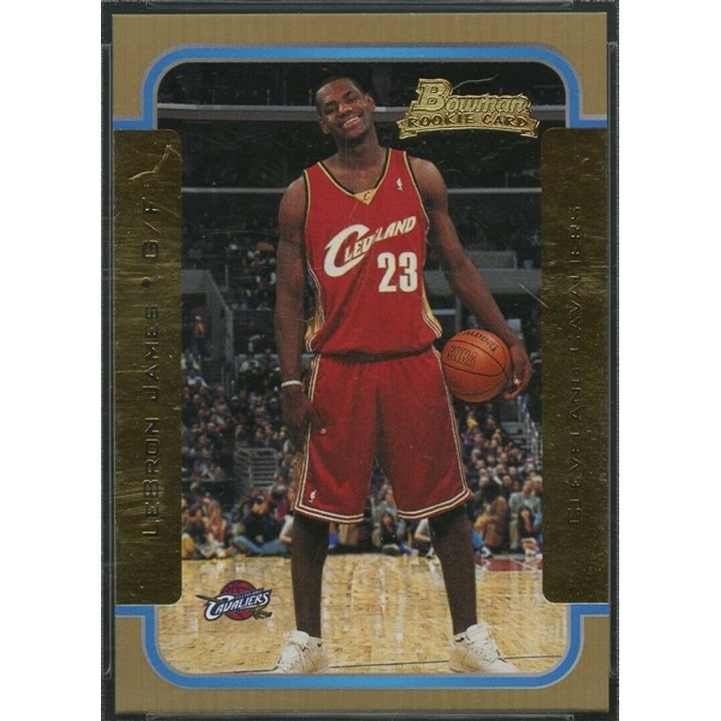 LeBron James - 2003 Bowman R & S (Gold)