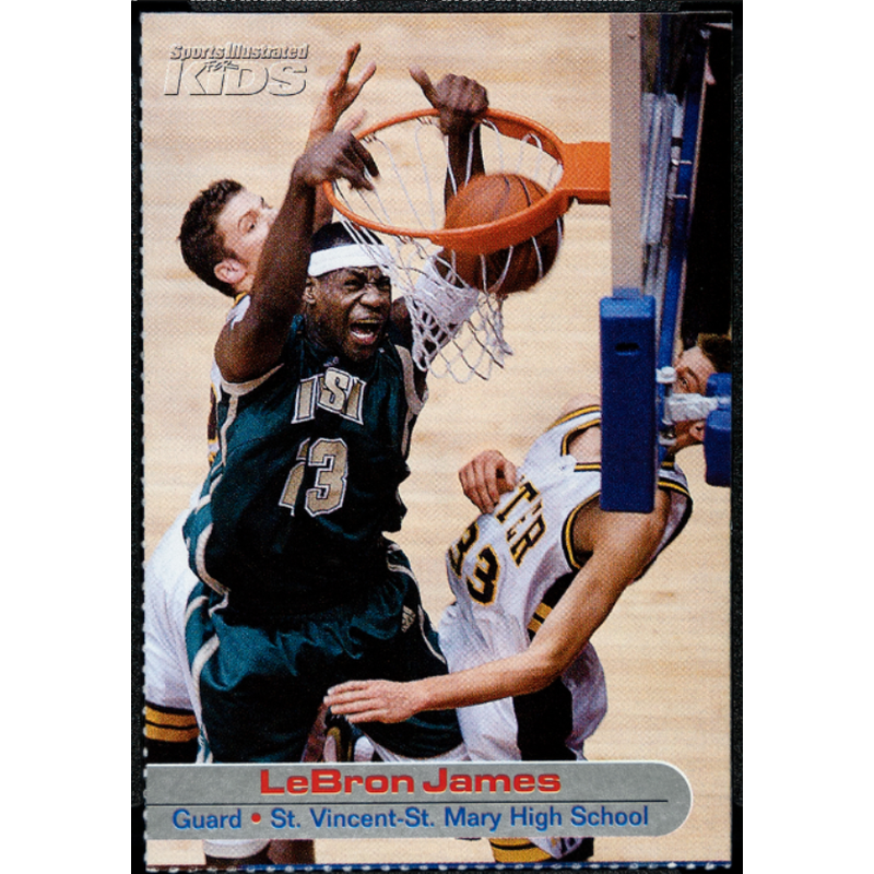 LeBron James - 2003 SI For Kids