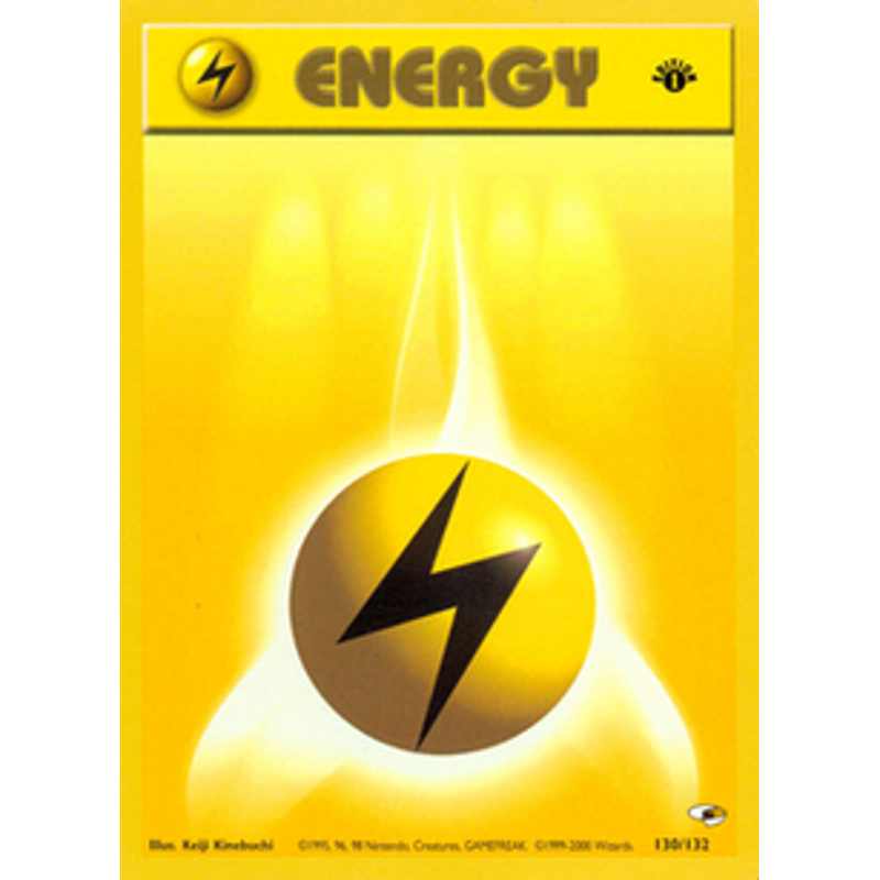 Lightning Energy - Gym Heroes (1st edition)