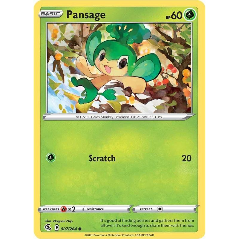 Pansage - Fusion Strike