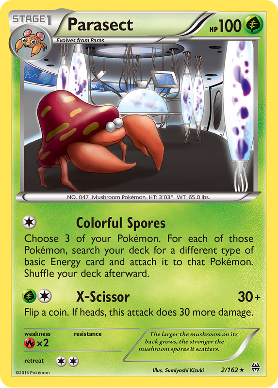 Verified Parasect - BREAKthrough by Pokemon Cards