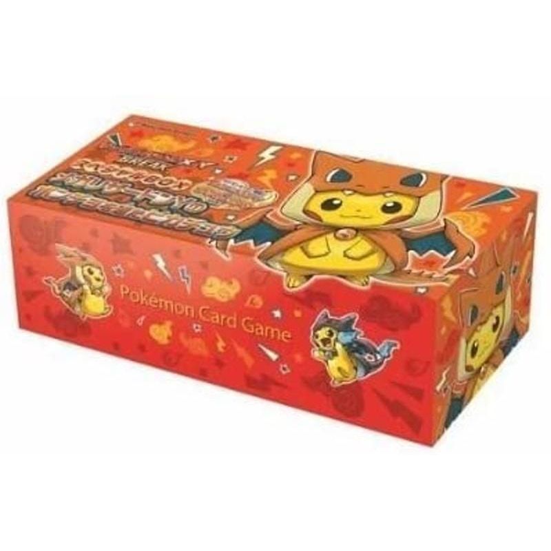 Pikachu Wearing Mega Charizard Y Poncho Box