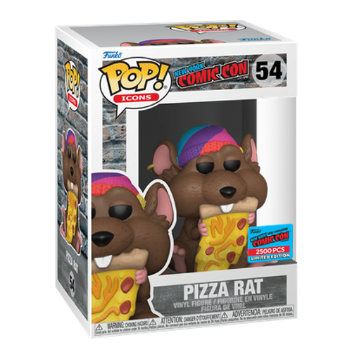 Verified Pizza Rat (Purple Hat) [NYCC] by Funko Pop! | Whatnot