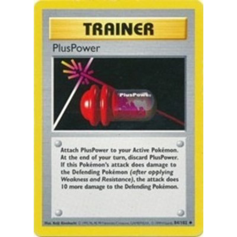 PlusPower - Base Set (Shadowless)