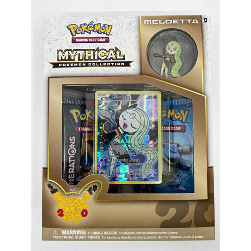 Pokémon TCG Mythical Pokémon Collection (Meloetta)