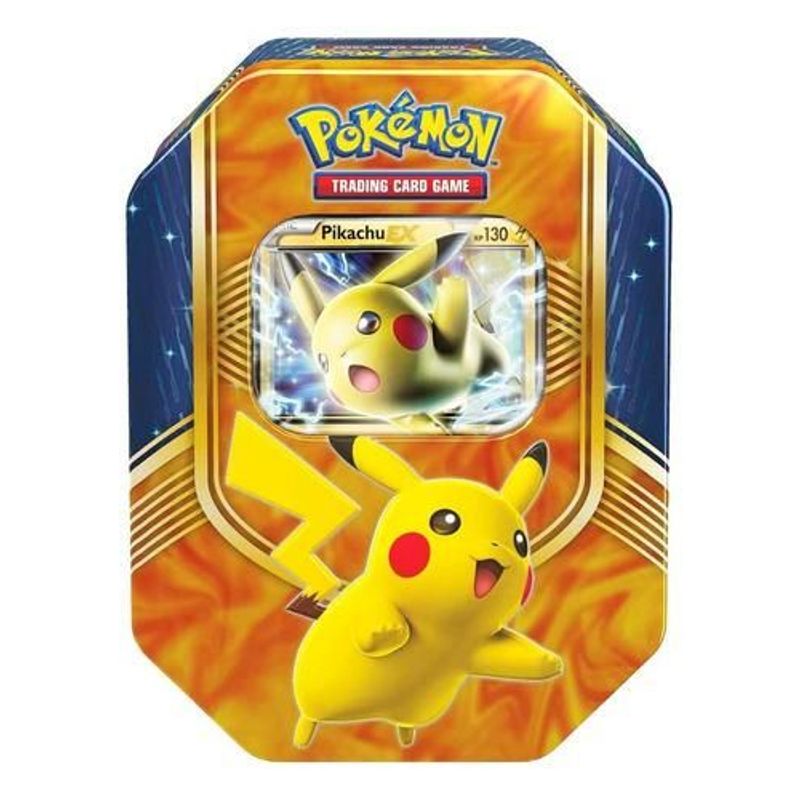 Pokémon Tcg Battle Heart Tin (Pikachu)